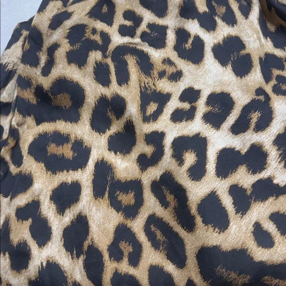NWT Hayden Leopard Silky Joggers 2X Gorgeous color. Stretchy waist. Pockets!!! - Picture 5 of 5